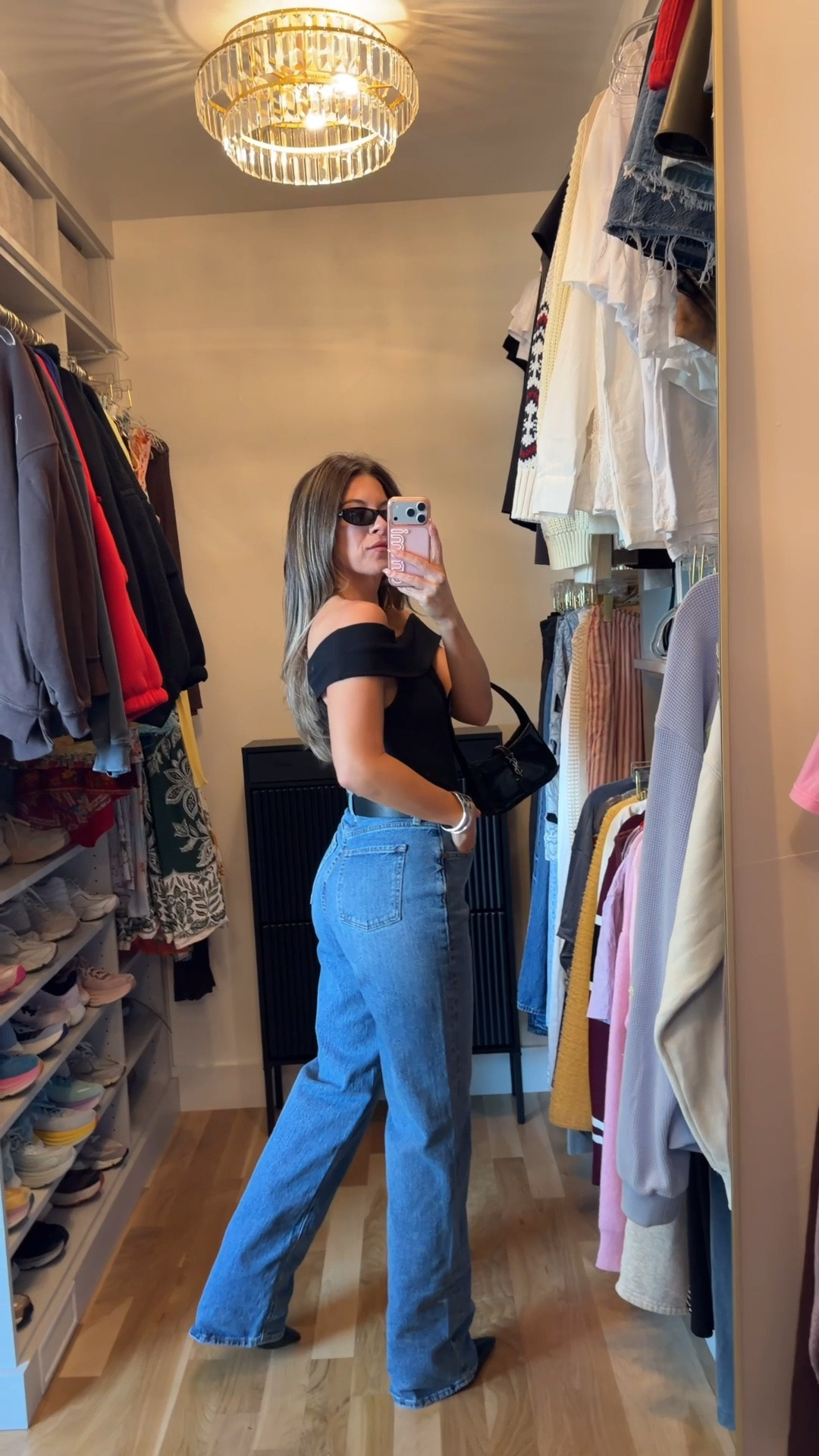 black off-the-shoulder top with medium wash jeans, black belt, and black boots 🍂

in my usual smalls & 2
long in the jeans

denim, jeans, fall outfits, fall dresses, autumn outfits, sweater dresses, midi dresses, long sleeve dresses, casual outfits, thanksgiving outfits, family photo outfits, date night outfits, work outfits, fall fashion, autumn fashion, cozy outfits, transitional outfits, neutral outfits, everyday outfits, weekend outfits, women's fashion

#LTKSeasonal #LTKgrwm #LTKootd