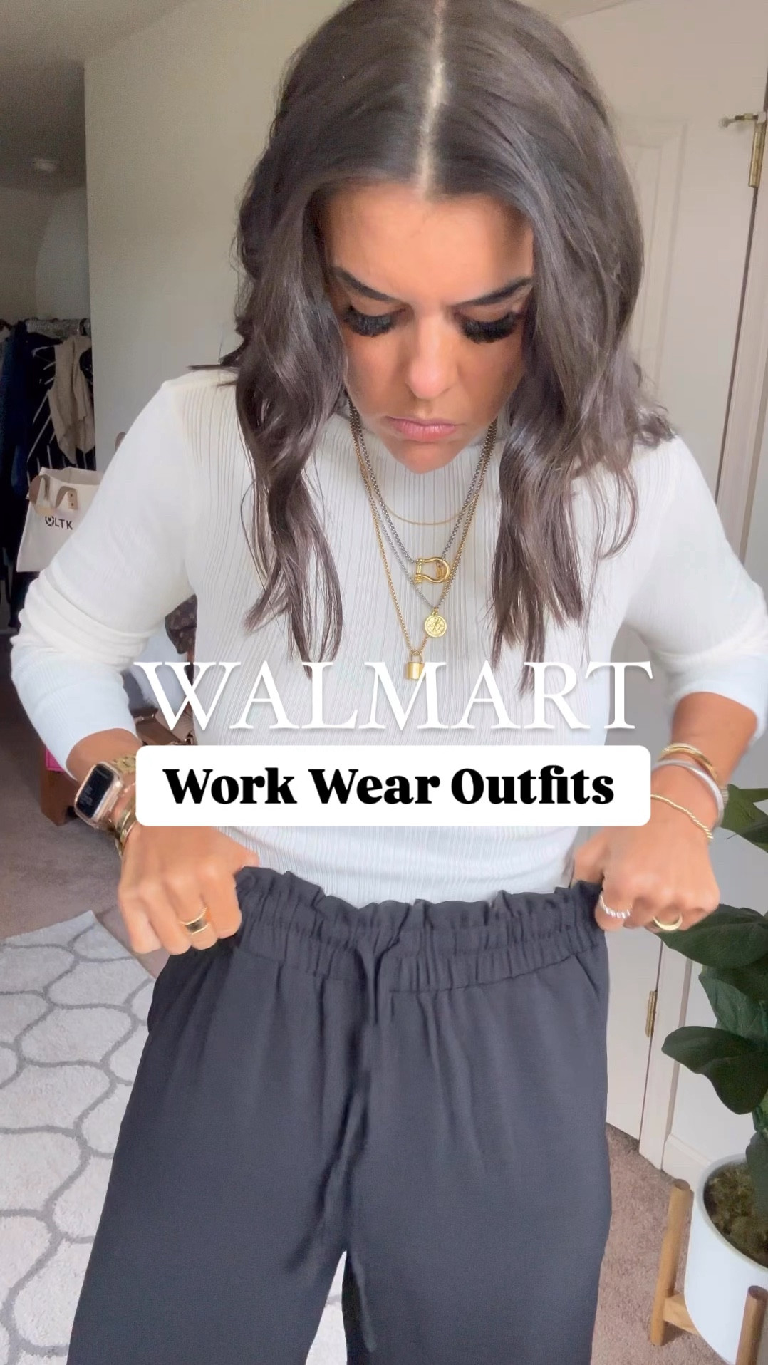 Walmart workwear! Size small in tee and pants.

#LTKVideo #LTKWorkwear #LTKStyleTip