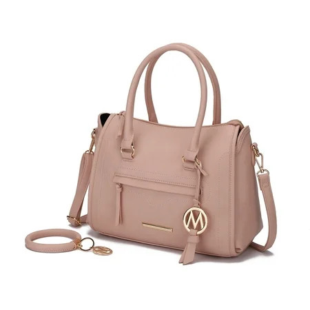 MKF Collection Valeria Satchel - Blush By Mia K. | Walmart (US)
