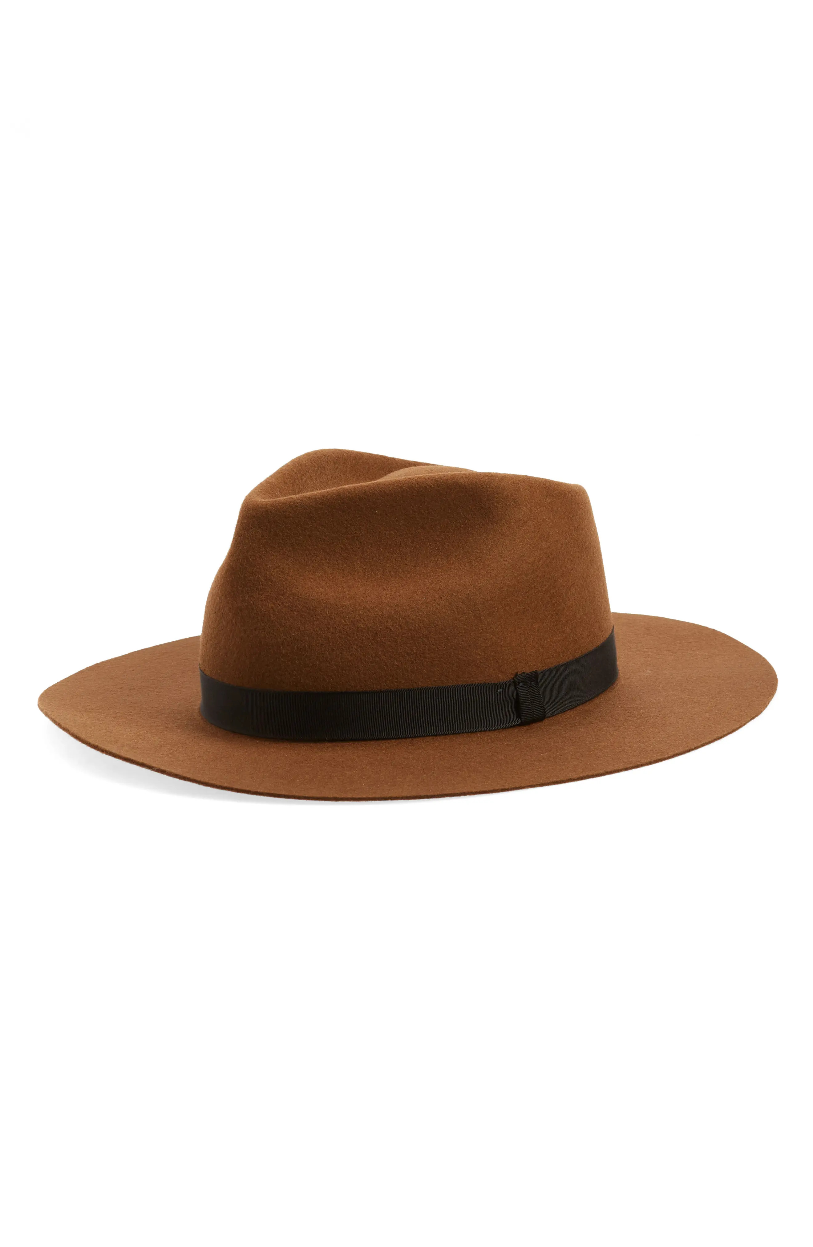 Goorin Bros. Goorin Gros. Dr. John Wool Fedora, Size Large in Whiskey at Nordstrom | Nordstrom
