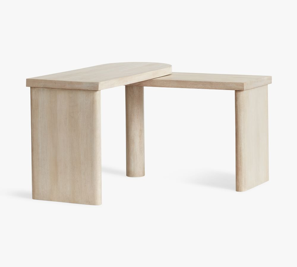 Cayman 50" Rotating L-Shaped Desk | Pottery Barn (US)