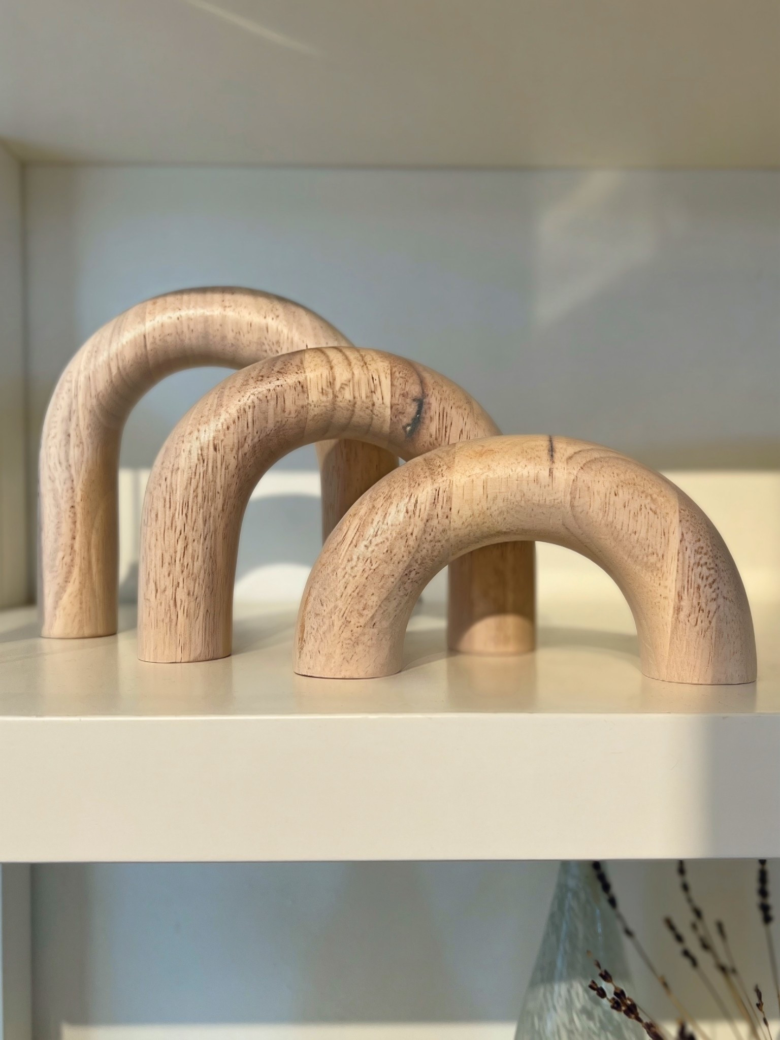 Modern wooden arch set living room home decor.

#LTKHome #LTKSaleAlert