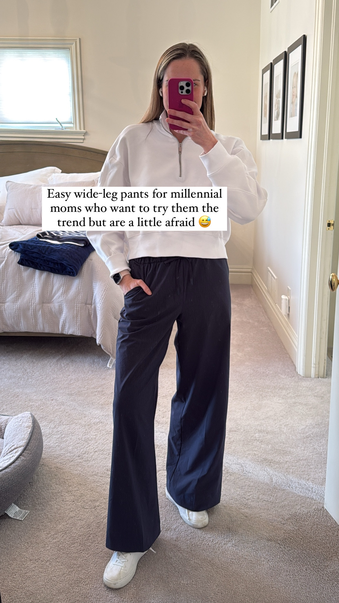 Comfy and easy wide-leg pants. Perfect for travel or just another day as a toddler mom!

I’m in a Small. 

#LTKFindsUnder50 #LTKTravel