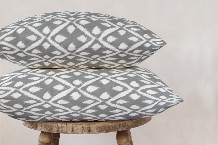 Sketchy Diamonds Pillow | Minted
