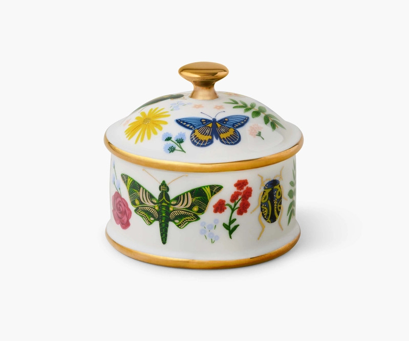Curio Round Porcelain Box | Rifle Paper Co.