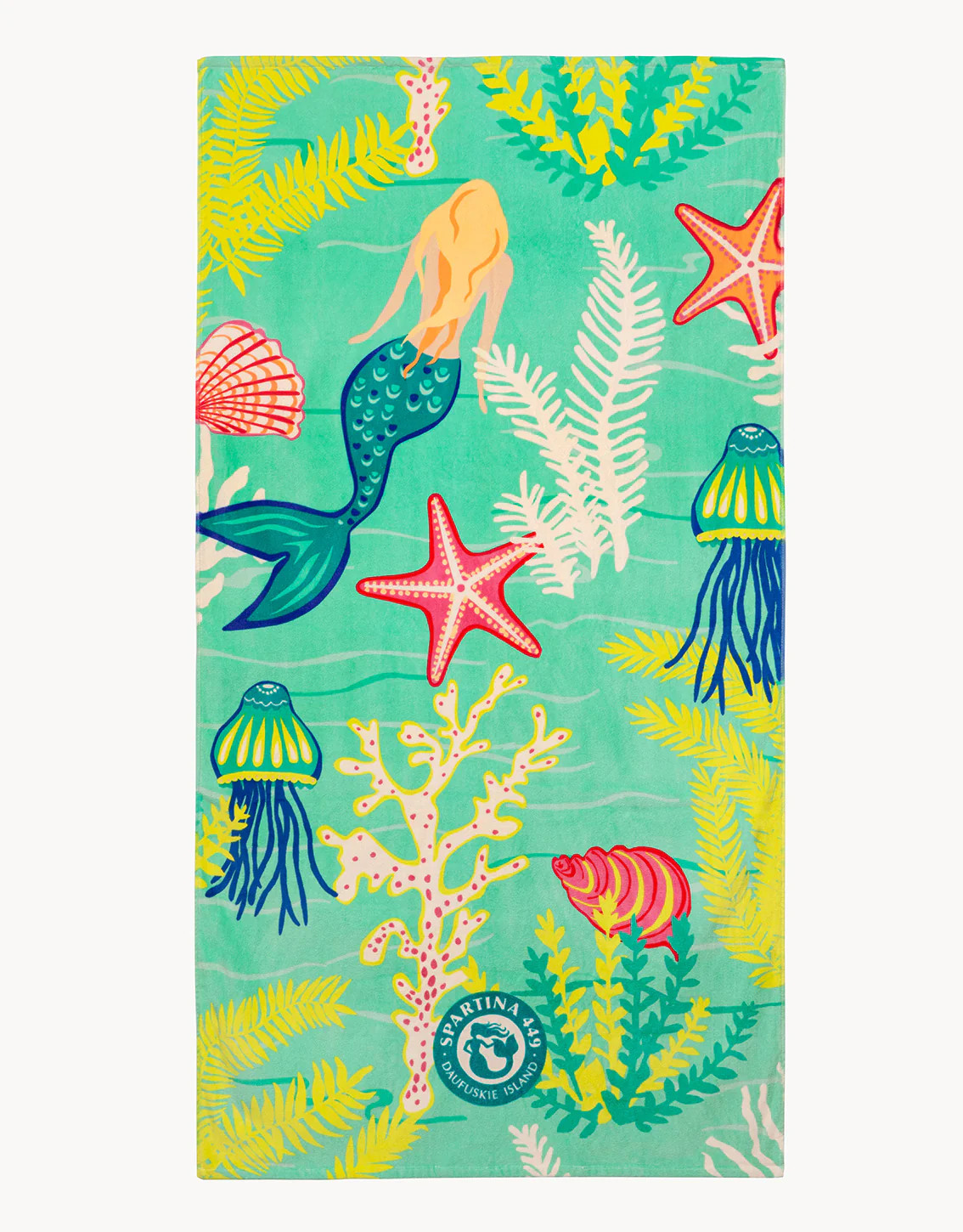 Golden Mermaid Beach Towel | Spartina 449