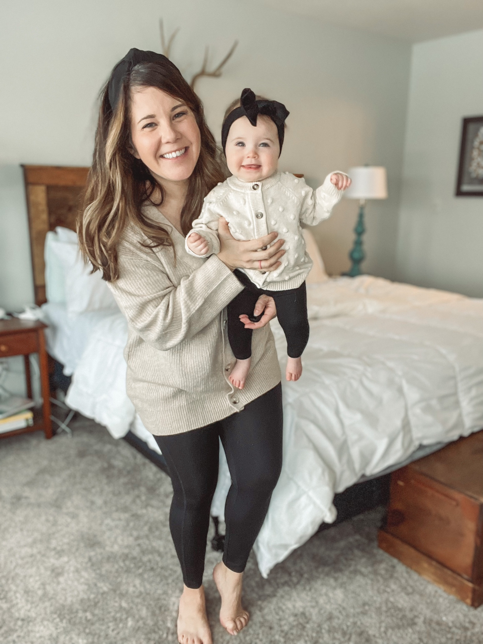 Mini me target finds! The coziest sweaters and of course black leggings 🖤

#LTKunder50 #LTKfamily #LTKbaby