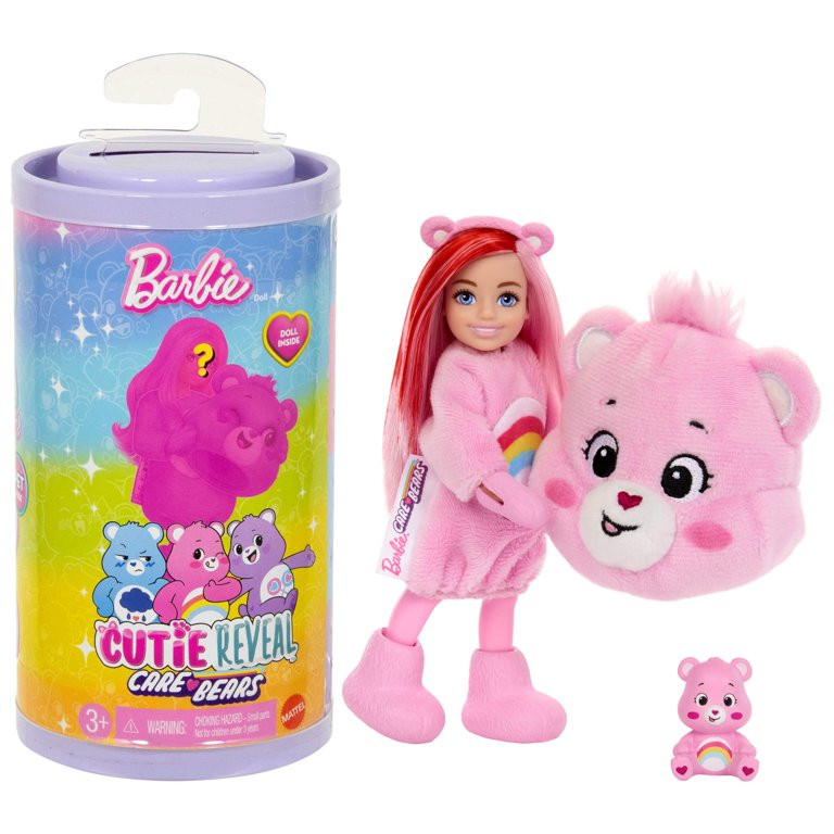 Barbie Cutie Reveal Care Bears Series Chelsea Small Doll & Accessories, 6 Surprises (Styles May V... | Walmart (US)
