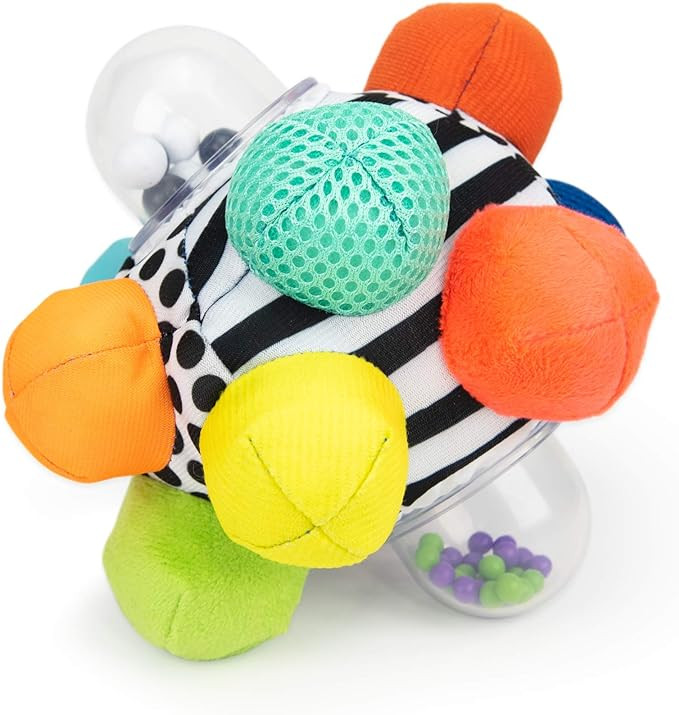 Amazon.com: Sassy Developmental Bumpy Ball | Easy to Grasp Bumps Help Develop Motor Skills | for ... | Amazon (US)