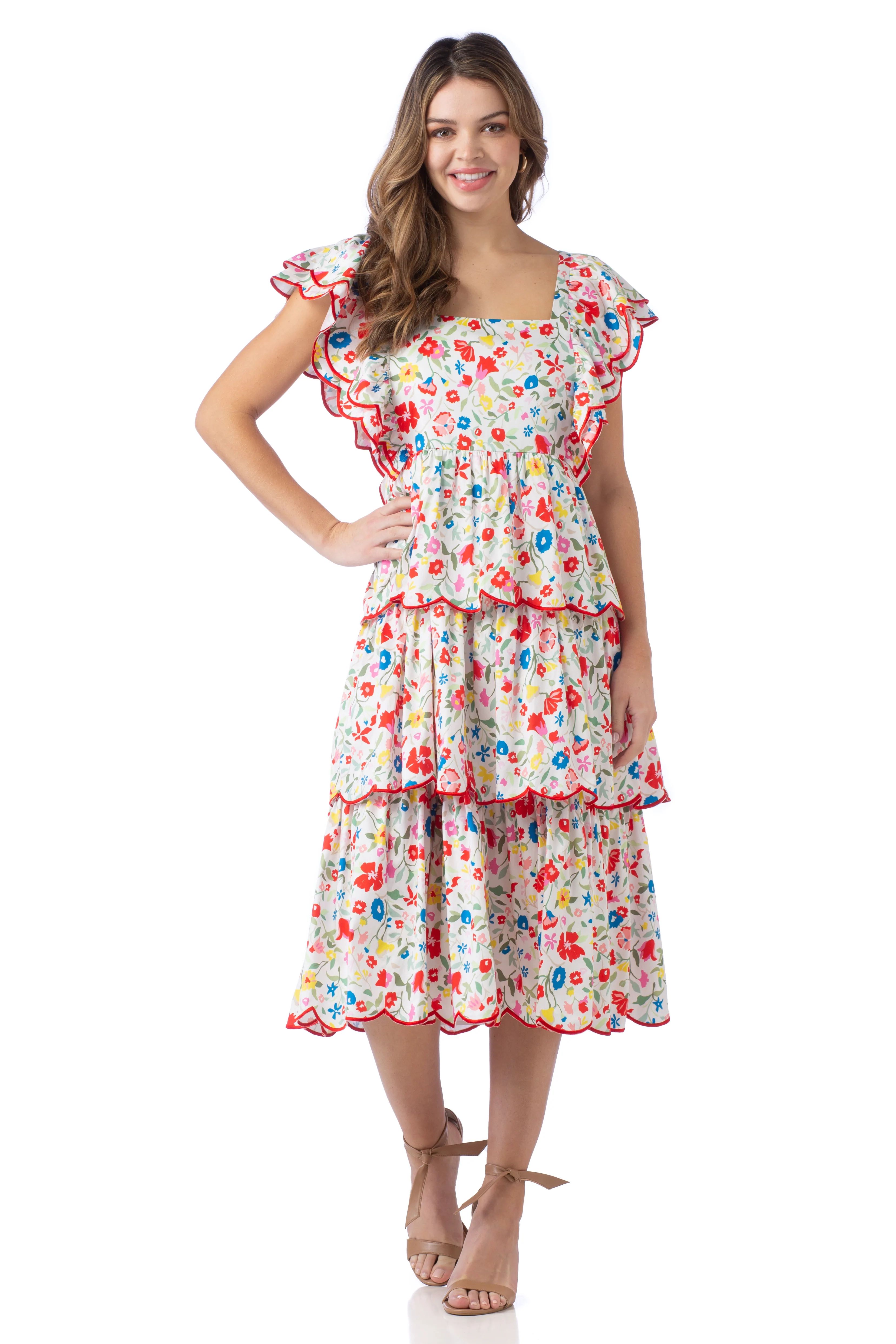Frida Dress- in Blossom | CROSBY by Mollie Burch