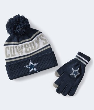 Dallas Cowboys Hat & Gloves Set | Aeropostale