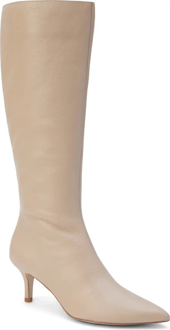 Charley Pointed Toe Knee High Boot (Women) | Nordstrom