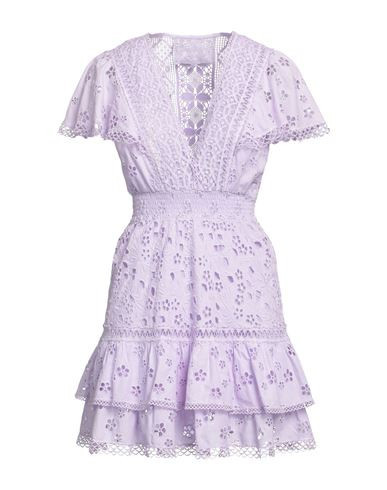 Temptation Positano Woman Mini dress Lilac Size M Cotton | YOOX (US)