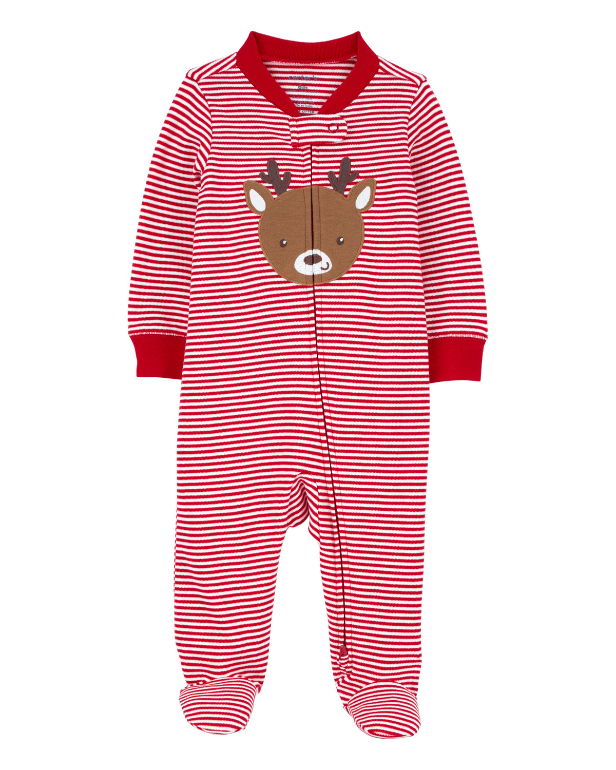 Baby Reindeer 2-Way Zip Cotton Sleep & Play Pajamas - Carter's | Carter's | Carter's Inc