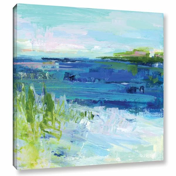 36" H x 36" W x 2" D 'Somewhere by the Sea' Painting Print on Wrapped Canvas | Wayfair North America