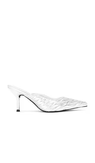 Copin Mule in Silver | Revolve Clothing (Global)