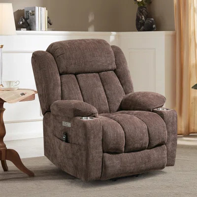 Azelle Power Lift Chair Recliners Infinite Position with Massage,heat,cup Holder | Wayfair North America