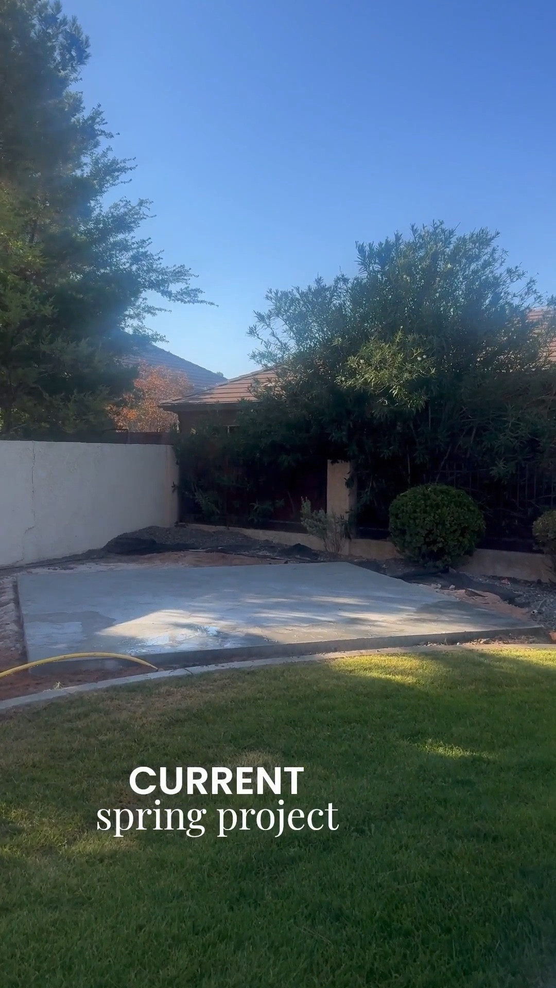 Beginning phase of our outdoor living space… It’ll be kind of like a shed/pool house. But will give us more finished living space out here in this corner of the yard! Also going to add a small fire pit area, with some seating and planters around

#LTKSeasonal #LTKdayinmylife #LTKHome