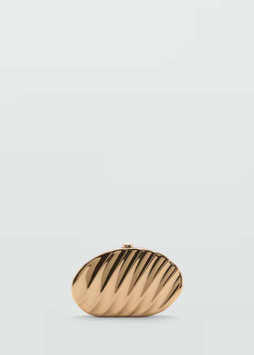 Metallic clutch bag -  Women | Mango USA | MANGO (US)