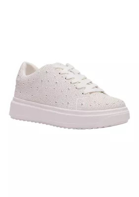 Madden Girl Jeena Pearl Sneakers, 6M | Belk