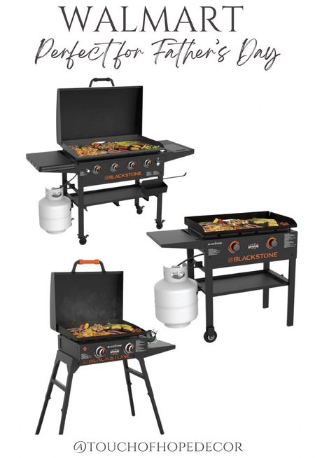 Blackstone grills of all sizes that are perfect for any Dad you know. I personally own a Blackstone grill and they are the best!! 

Walmart, Farher’s day gift, BBQ grill

#LTKHome #LTKGiftGuide