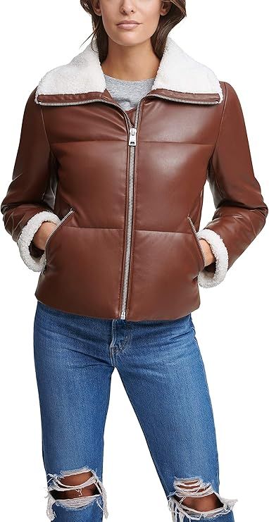 Levi's Women's Breanna Puffer Jacket (Standard and Plus Sizes) | Amazon (US)