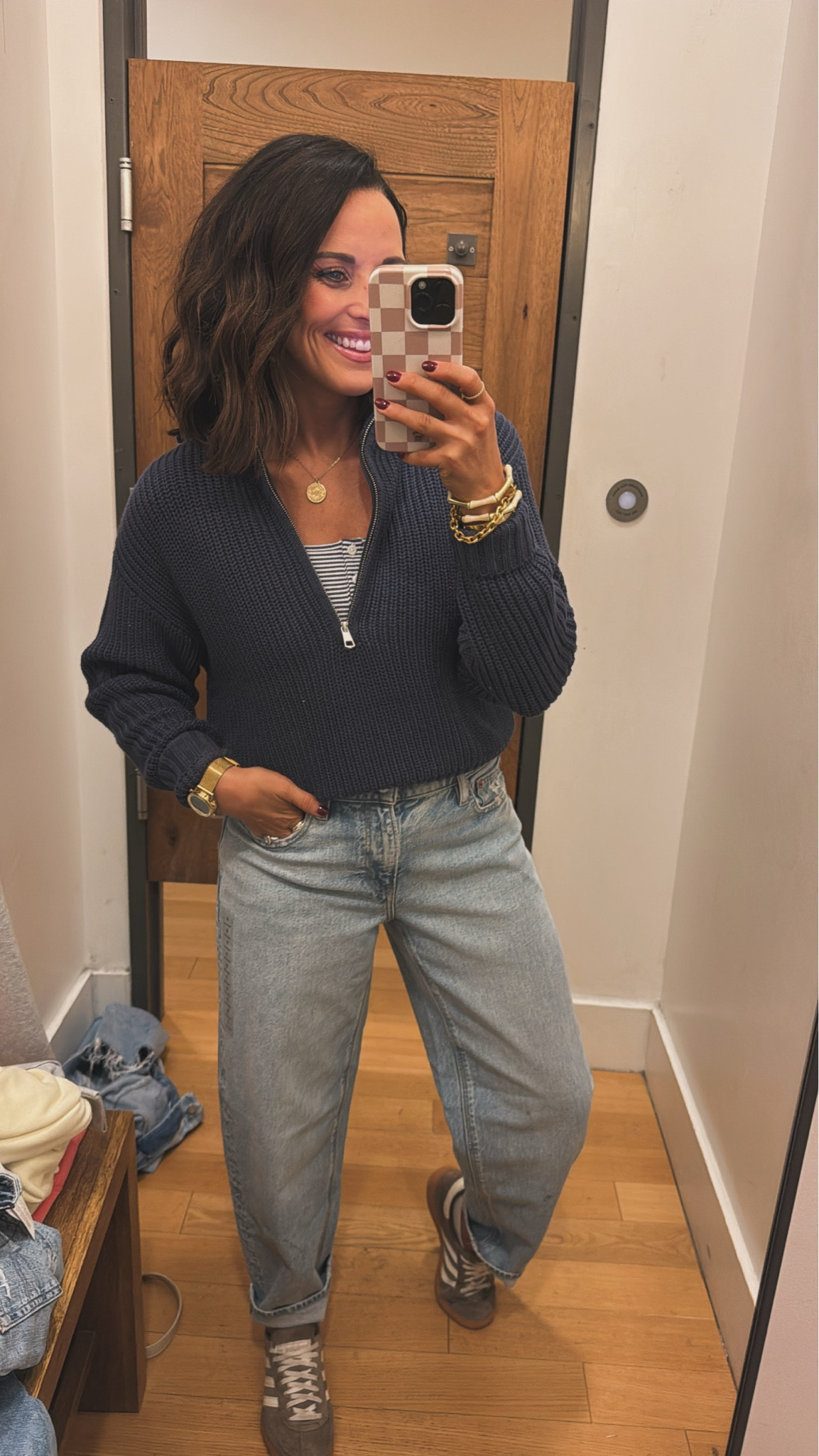 Loving this navy half zip feels classic, polished, and perfect for everyday activities! So affordable and so cute. Perfect for errands easy layering piece women's fashion cute and comfortable casual active style on the go mom life Vintage Pickin 

#LTKmomlife #LTKdayinmylife #LTKootd