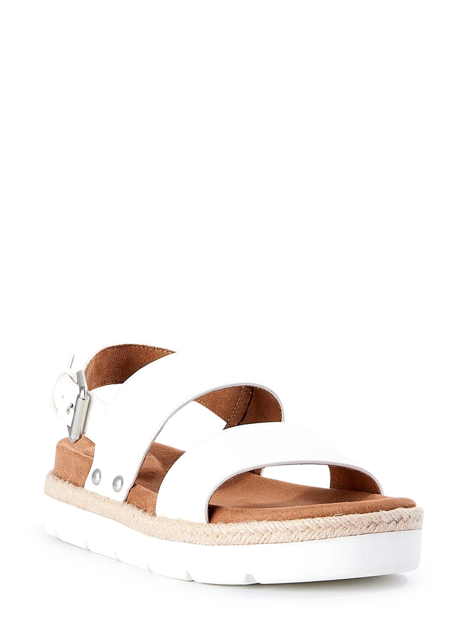 Time and Tru Comfort Women's Flatform Sandals - Walmart.com | Walmart (US)