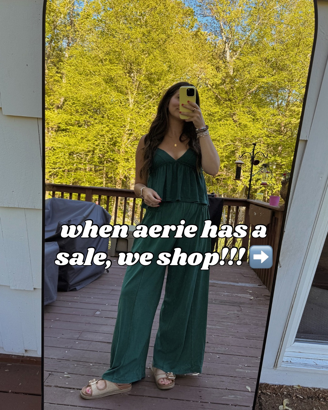 AERIE HAUL! Use code SHOPMY20 to save $$$!!! 

Sizing info: 
Size small in everything but sized up to M in the olive shorts