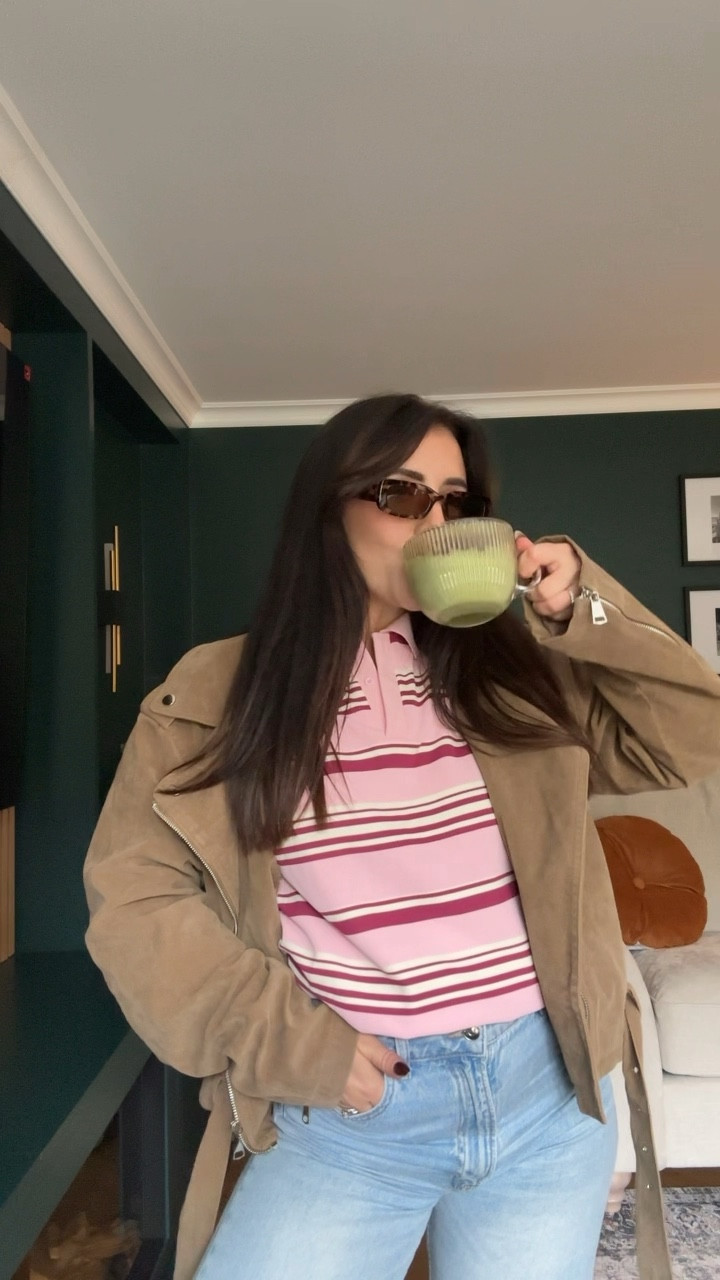 Obsessed with stripe shirts and brown jackets 🍂😍🥹 

#LTKautumn #LTKFashionMonth #LTKuk