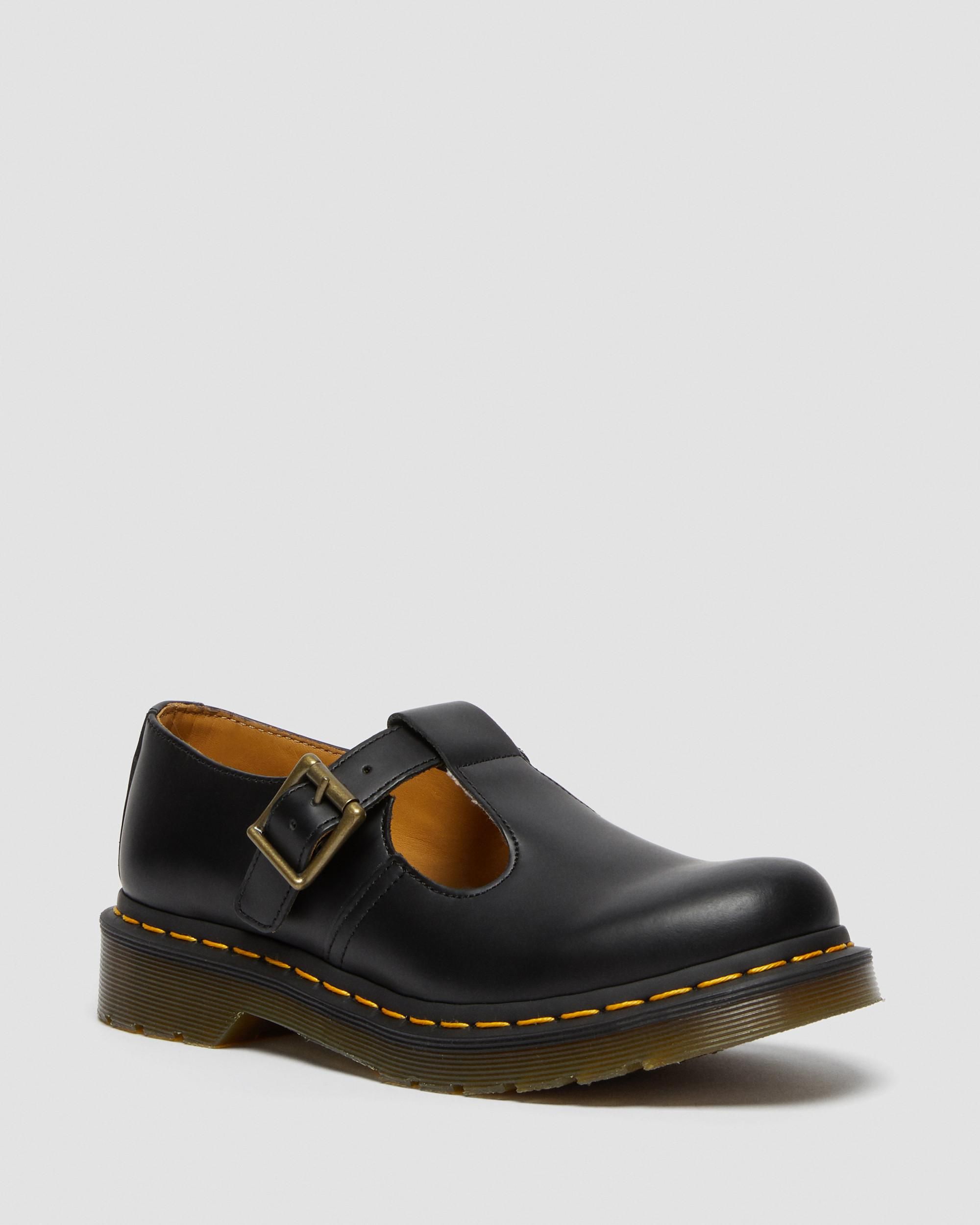 Polley Smooth Leather Mary Janes | Dr. Martens