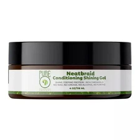 Pure O Hair Solution NeatBraid Conditioning Shining Gel 4 Oz 2 Pack | Walmart (US)