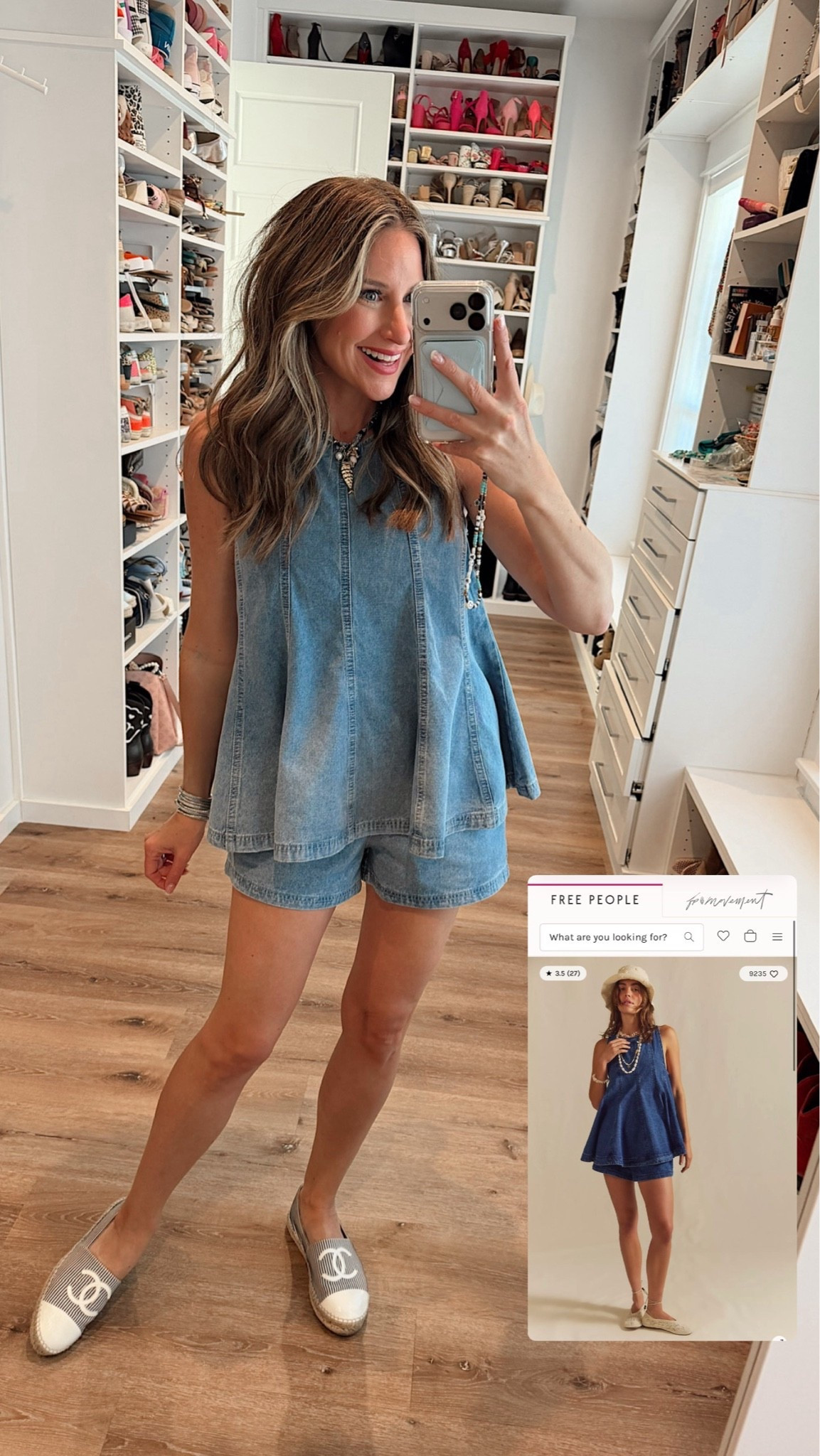 Designer look for less $50 prime vs $148!

#LTKootd #LTKgrwm #LTKSeasonal