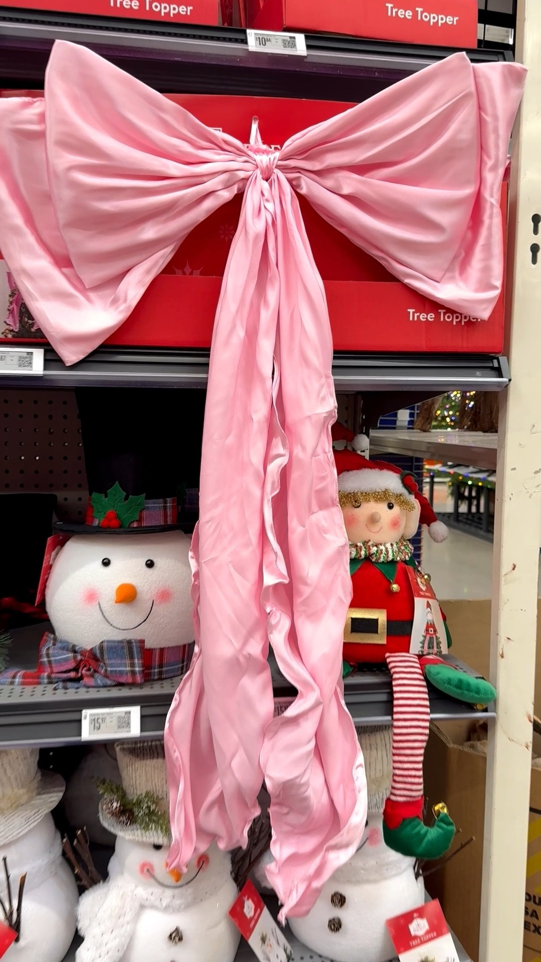 $13 statement tree topper! 