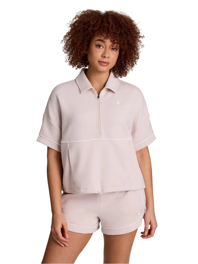 Reebok Women's and Women's Plus Team Player Short Sleeve Oversize Pullover, Sizes XS-4X | Walmart (US)
