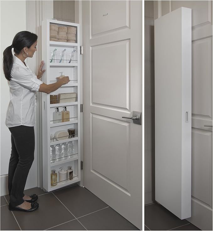 Cabidor Classic | Behind The Door | Adjustable | Medicine Cabinet, Kitchen Cabinet, & Bathroom St... | Amazon (US)