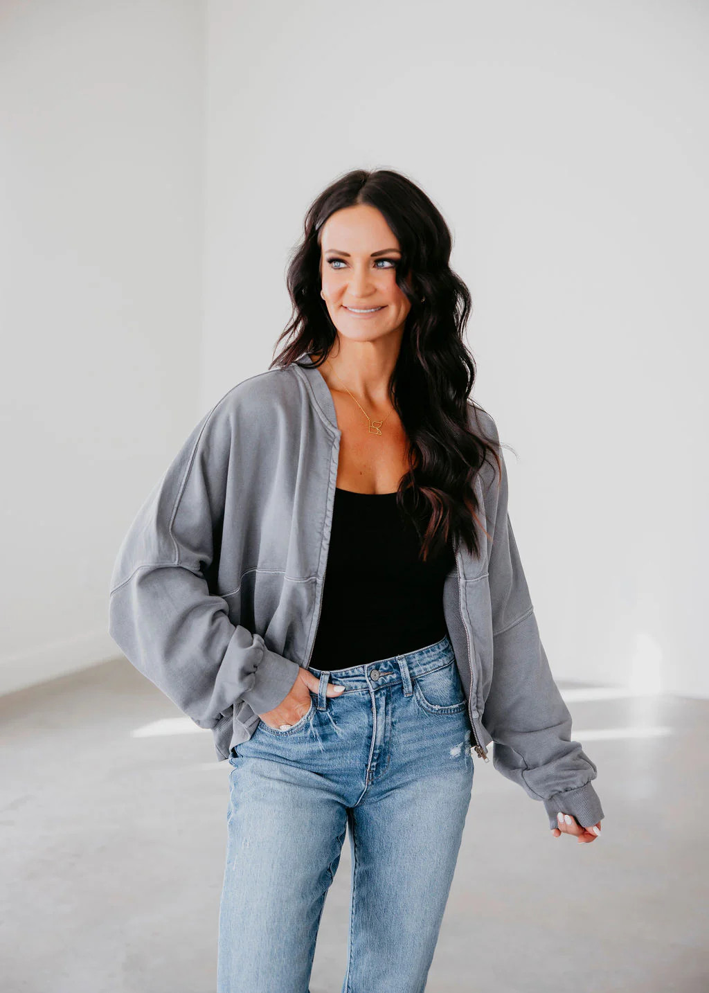 Stella Soft Bomber by Lily & Lottie | Lauriebelles