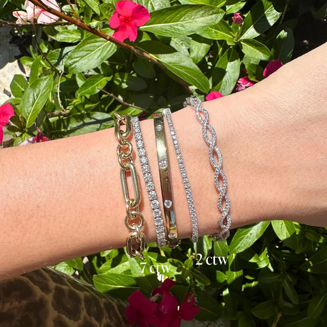 Lab Grown Diamond Tennis Bracelet | LINDSEY LEIGH JEWELRY