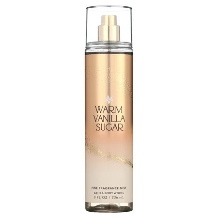 Bath & Body Works Warm Vanilla Sugar Fine Fragrance Body Mist Full Size 8 fl oz | Walmart (US)