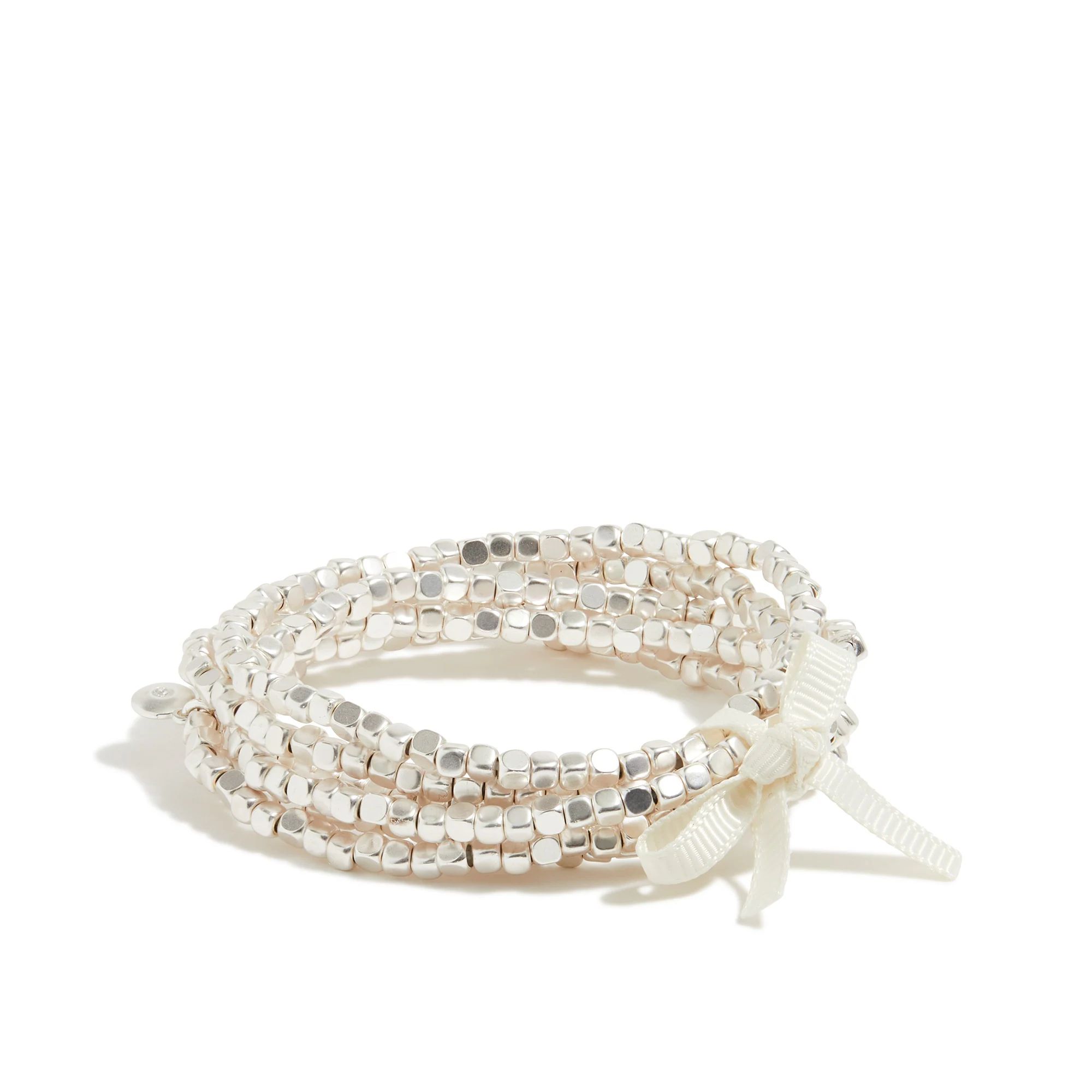 Tiny beads stretch bracelets set-of-six | J.Crew Factory