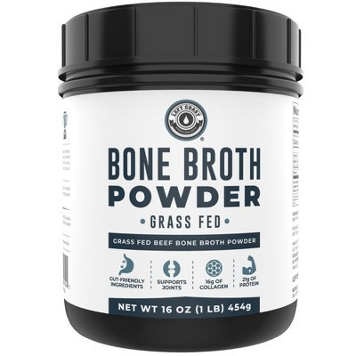 Bone Broth Protein, Grass Fed Protein Powder, Keto Protein Powder for Joint Support and Gut Health, Left Coast Performance, Unflavored, 16 oz | Target