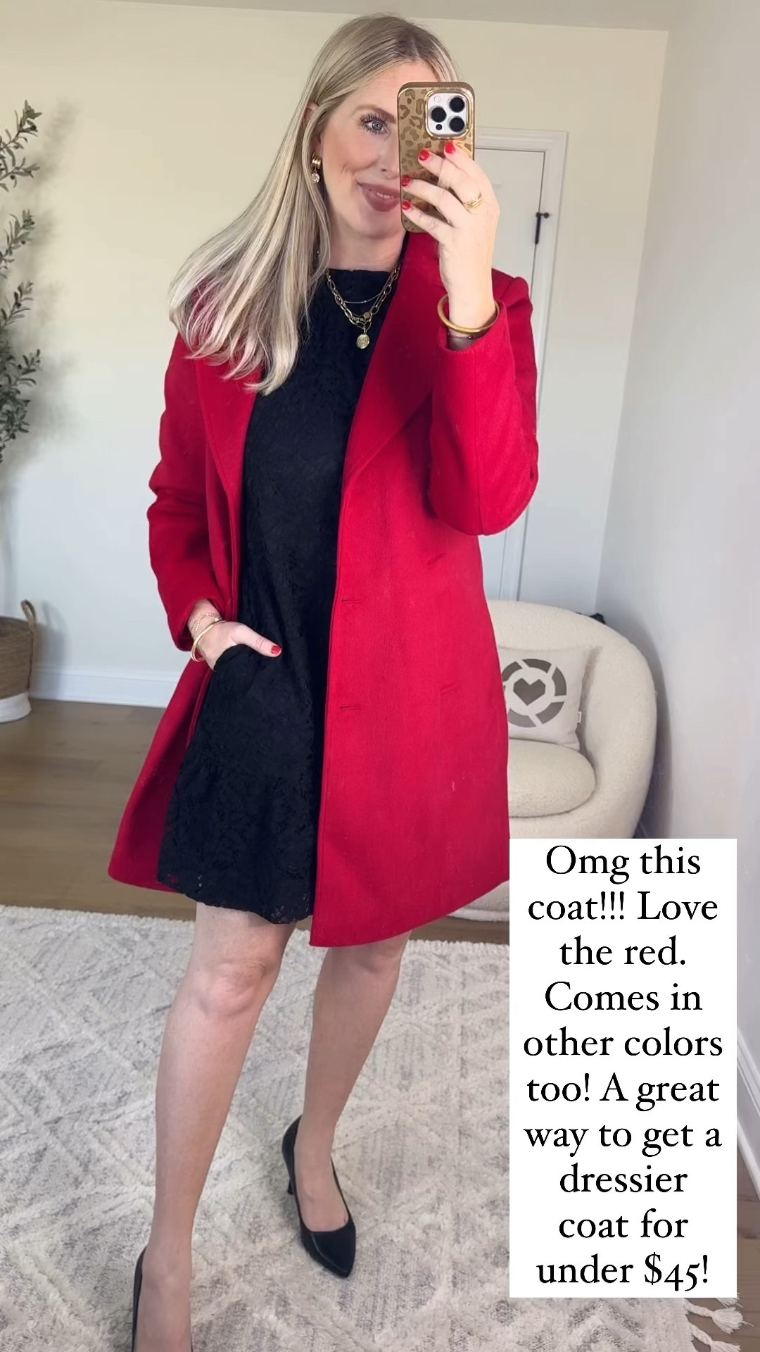 Walmart try on, time and tru, red coat, black lace dress, Walmart outfit, Walmart fashion

Medium in both 

#LTKSeasonal #LTKHoliday #LTKFindsUnder50