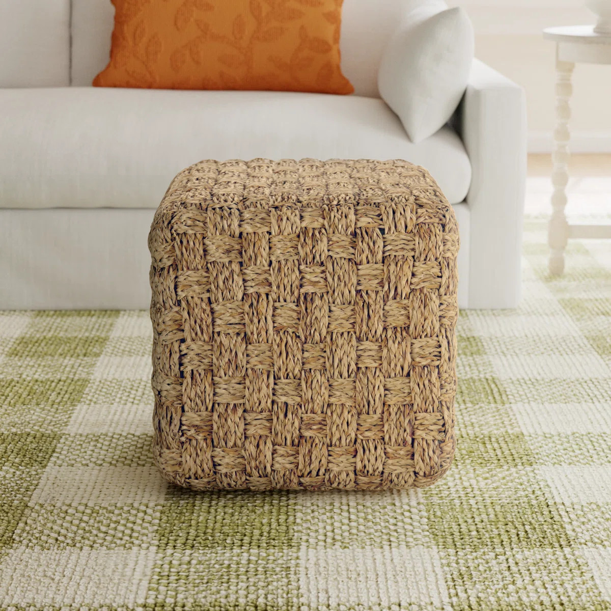 Runa Upholstered Pouf | Wayfair North America