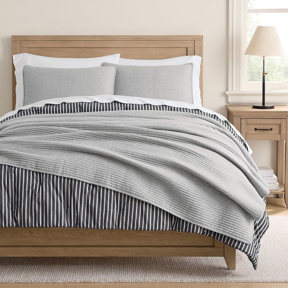 Heathered Soft Touch Coverlet | Pottery Barn Teen