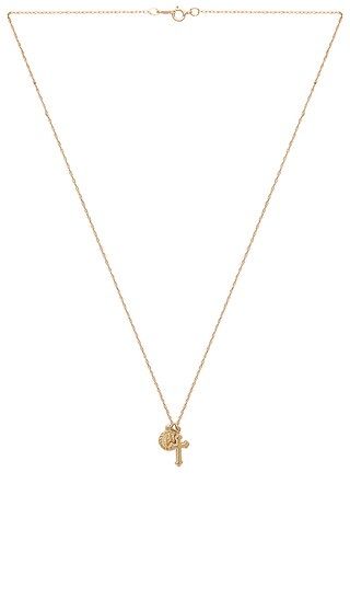 Child of Wild Hail Mary Necklace in Gold | Revolve Clothing (Global)