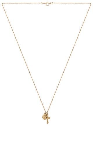 Child of Wild Hail Mary Necklace in Gold | Revolve Clothing