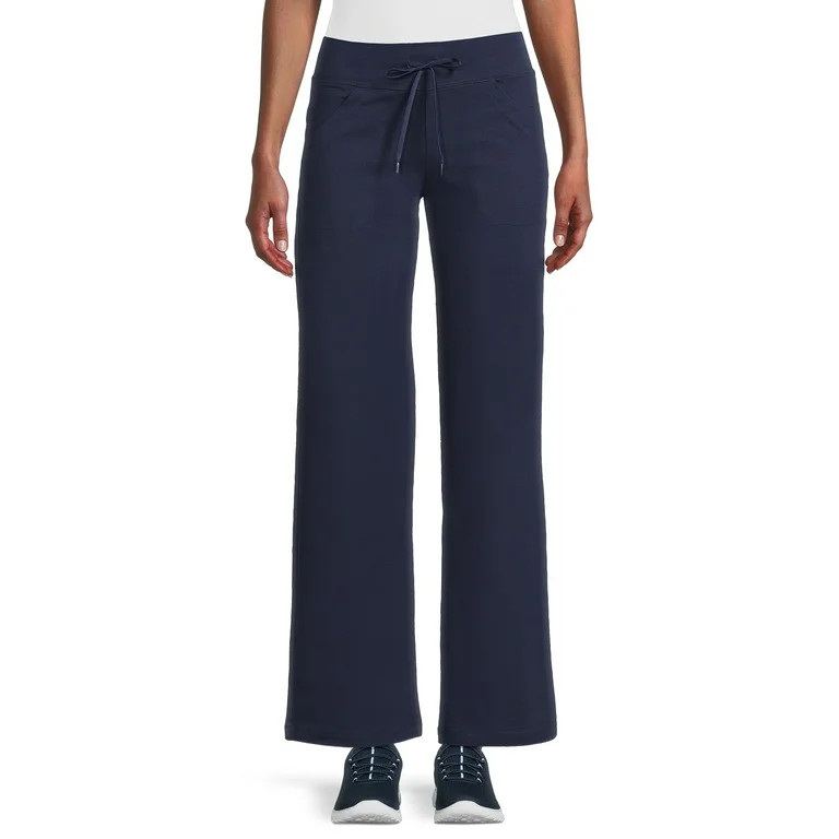 Athletic Works Women's and Women's Plus  Dri-More Core Relaxed Fit Yoga Pants | Walmart (US)