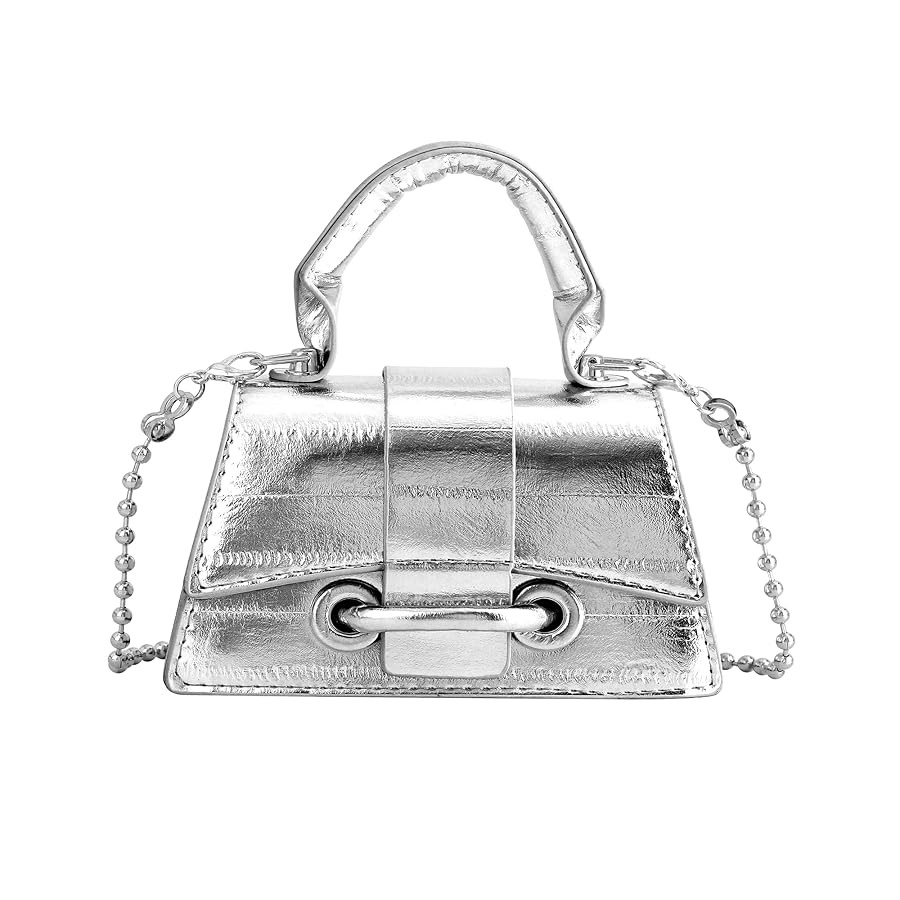 Ayliss Mini Crossbody Handbag Women's Purse Clutch Cute Mini Trendy Bag Top Handle PU Leather Sho... | Amazon (US)