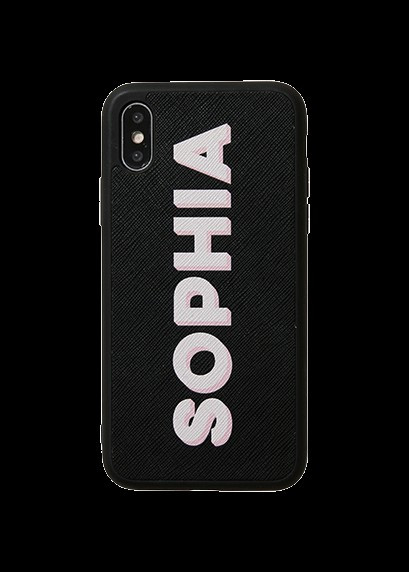 Shadow Text Phone Case | The Daily Edited