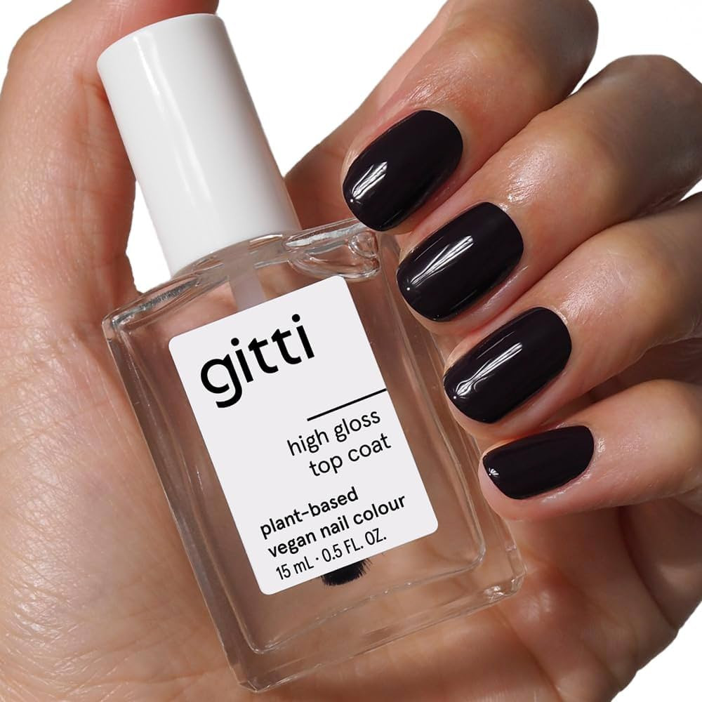 gitti High Gloss Top Coat I Plant-based, Non-Toxic, 30-Free, Based On Natural Origin Ingredients,... | Amazon (US)
